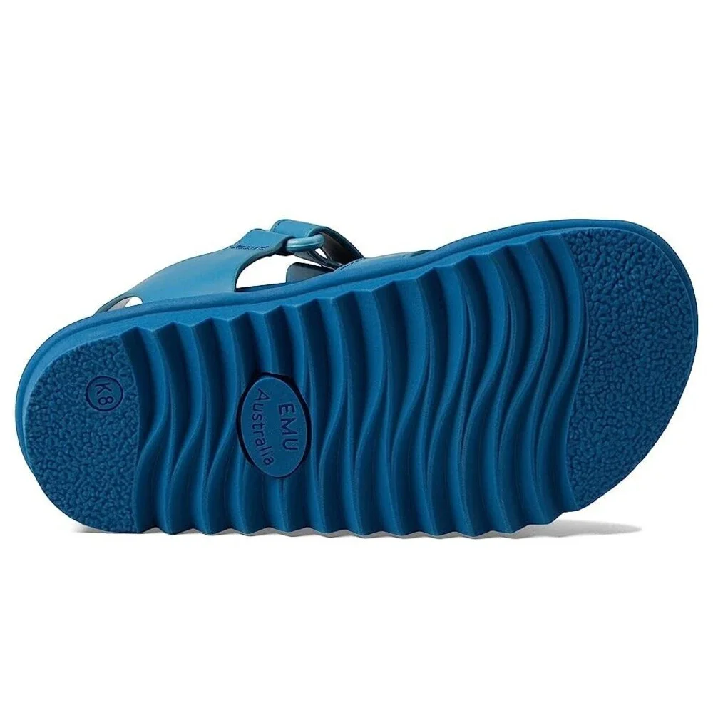 EMU Australia Cascade K12841 Sandals Kids US 12 Lagoon Blue Fisherman JOBB1253